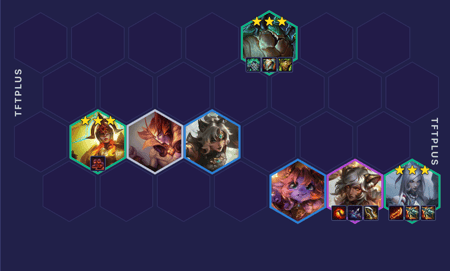 Đội hình Caitlyn Thợ Săn Dũng Sĩ Reroll TFT mùa 18